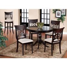 Hillsdale Glenmary 5-piece Round Dining Set - Dark Cherry - 4784dtbcrnd