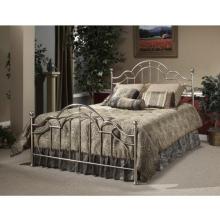 Hillsdale Mableton Antique Pewter Metal Bed Set With Frame - Full - 1349BFR