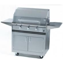 ProFire Professional Series 36 Inch Hybrid Propane Gas Grill - On Cart