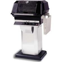 MHP Gas Grills JNR4DD Propane Gas Grill W/ SearMagic Grids On Stainless Patio Base