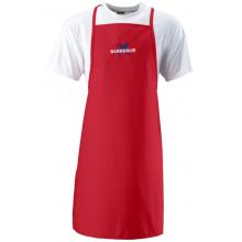 Augusta Long Apron - Red