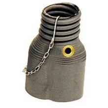 Crushproof Tubing Oval Adapter For 4 Inch Dynamometer Exhaust Hose