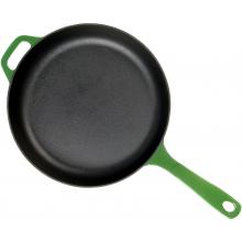 Lodge Skillets Island Spice Cast Iron Enamel Skillet, Gradated Green - EC11S53