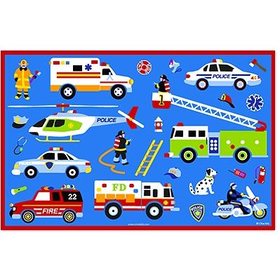 Olive Kids Laminate Placemat - Heroes