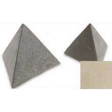 Peterson Gas Logs Decorative Geo Shapes Ivory 3-Sided Tetra Set - Set Of 4