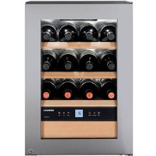 Liebherr WS-1200 12 Bottle Freestanding Wine Cooler - Glass Door / Stainless Steel Trim