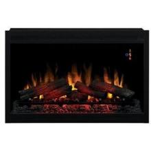 ClassicFlame 36EB110-GRT Traditional 36 Inch Builders Box Built-In Electric Fireplace - Black - 110V