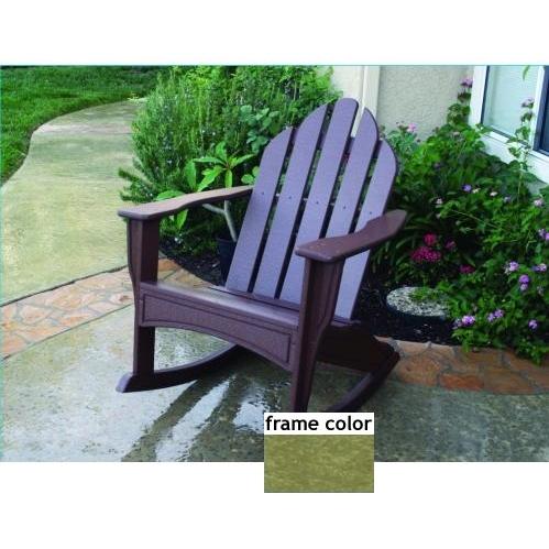 Eagle One Recycled Plastic Adirondack Rocker - Driftwood Eagle One Recycled Plastic Adirondack Rocker - Driftwood