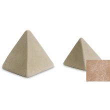 Peterson Gas Logs Decorative Geo Shapes Terracotta 4-Sided Pyramid Set - Set Of 4