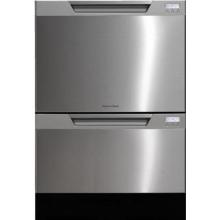 Fisher Paykel Dishwashers DishDrawer Tall Double Dishwasher - Stainless