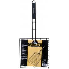 Deluxe Non-Stick Triple Fish Grill Basket