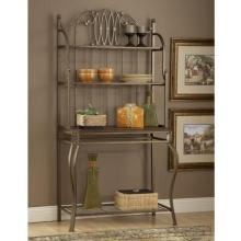 Hillsdale Montello Bakers Rack - Old Steel - 41548