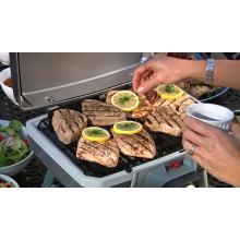 Cuisinart CEG-980T Outdoor Electric Tabletop Grill with Chicken