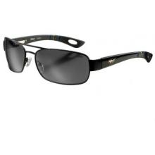 Old Harbor Outfitters Captain Sunglasses, Black W/ Grey Glass Lenses