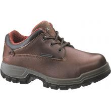 Wolverine Womens Olympiad Waterproof Oxford Work Shoes - Brown - Size 5 - Medium