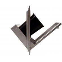 BBQ Guys 260 Series Tilt-Out Trash Bin Side View with Trashcan