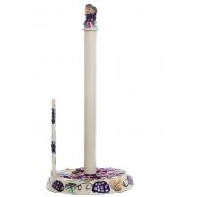Old Dutch Grapevine Standing Towel Holder Side View