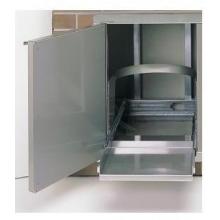 Fire Magic Aurora Left Hinged Stainless Single Door With Tank Holder