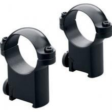 Leupold CZ 30mm Scope Ring Mounts - CZ 550 - Medium - Black Matte - 61885