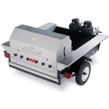 Crown Verity Gas Grills TG-2 Trailer Mount Propane Gas Grill