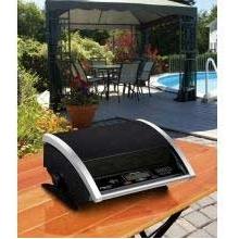 Dimplex CBQ120-ELE PowerChef Automatic Tabletop Convertible on a Patio