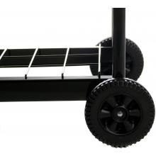 Rubber Wheels and Wire Bottom Rack