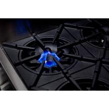 BlueStar Residential Nova Burner Series 36 Inch White Natural Gas Range