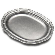 Wilton Armetale Country French Large Oval Tray/Matte