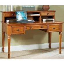 Home Styles Ponderosa Executive Desk With Hutch Combo - Pine - 5534-152