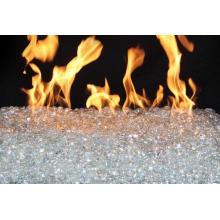 Peterson Fyre Gems 16 Inch Glacier Vented Natural Gas Fire Gem Set With G45 Glass Burner And Manual Safety Pilot