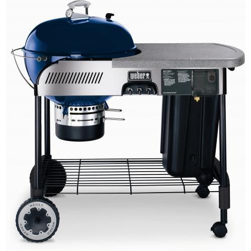 Weber Charcoal Grills Performer 22.5 Inch Charcoal Grill - Dark Blue Weber Charcoal Grills Performer 22.5 Inch Charcoal Grill - Dark Blue