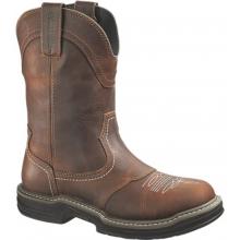 Wolverine Mens Autrey 10 Inch Multishox Contour Welt Western Wellington Work Boots - Brown - Size 8.5 - Medium