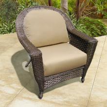 North Cape Augusta Wicker Chair W/ Aluminum Frame
