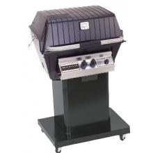 Broilmaster P4BLN Premium Natural Gas Grill On Black Steel Cart