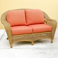 North Cape International Port Royal Wicker Loveseat