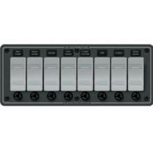 Blue Sea 8261 Waterproof Panel 8 Position - Slate Gray