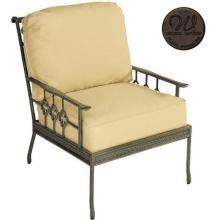 Windham Castings Provence Casual Back Club Chair Frame Only, Bronze