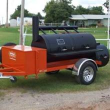 Horizon Smokers 36 Inch Double Door Trailer Smoker Grill
