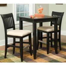 Home Styles Bedford 3 Piece Bistro Set - Ebony - 5531-359