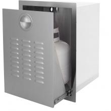 BBQ Guys Portofino Series Roll-Out Propane Tank Storage Bin