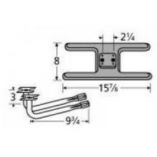 Cast Iron H Twin, Centered, 2.25 Inch Offset Burner 20902-78302