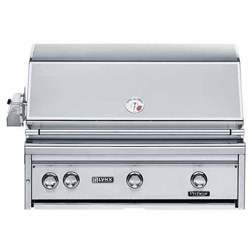 Lynx Gas Grills 36 Inch Built In Natural Gas Grill With 1 ProSear Burner And Rotisserie L36PSR-1-NG
