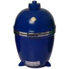 Grill Dome Large Charcoal Ceramic Grill Infinity Series BBQ Kamado Grill - Blue