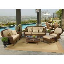 North Cape Montclair 6 Pc Patio Conversation Set - Cedar