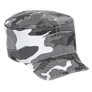 Otto Cap Camo Superior Garment Washed Cotton Twill Flexible Visor Military Style Cap - Camo Pattern 5