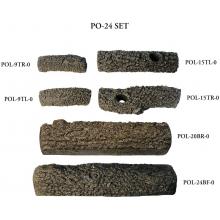 Peterson Gas Logs Post Oak Vented Log Breakdown