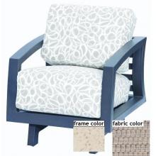Suncoast Madrid Deep Seating Leisure Rocker - Pebble Frame And Bally Fabric