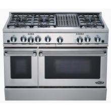 DCS Ranges 48 Inch Natural Gas Range With Grill By Fisher Paykel - RGT-486GL