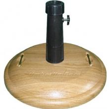 FiberBuilt Outdoor Umbrellas Concrete Umbrella Base - Round