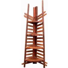 Groovy Stuff Colorado Teak Wooden Corner Shelf - TF-253